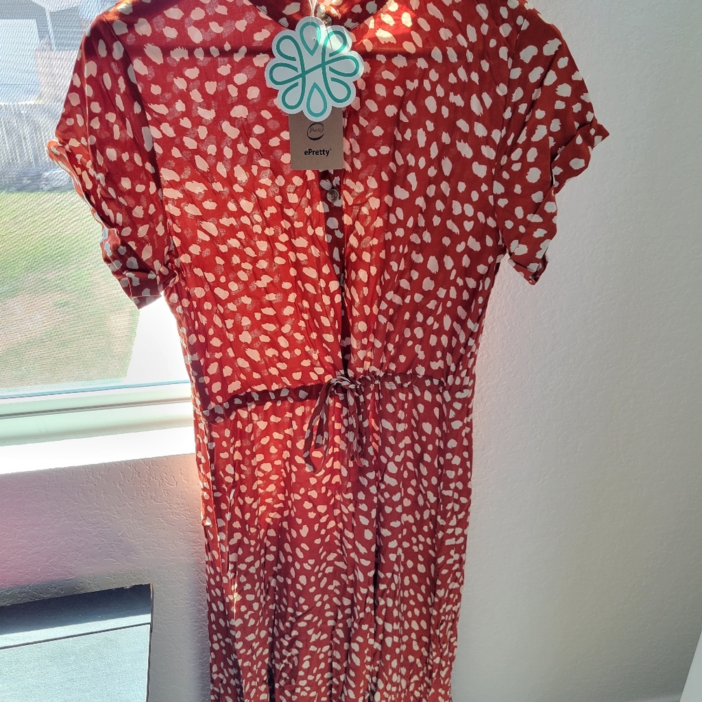 Hope's long dress